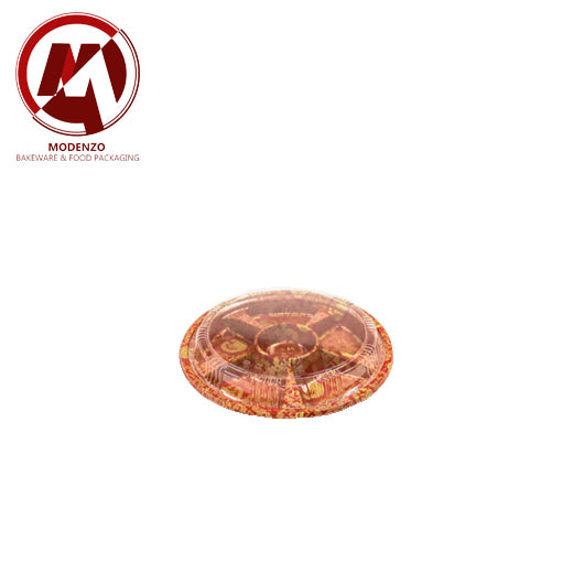 Sushi platter Food container + Pet Lid China 14in 5C1M