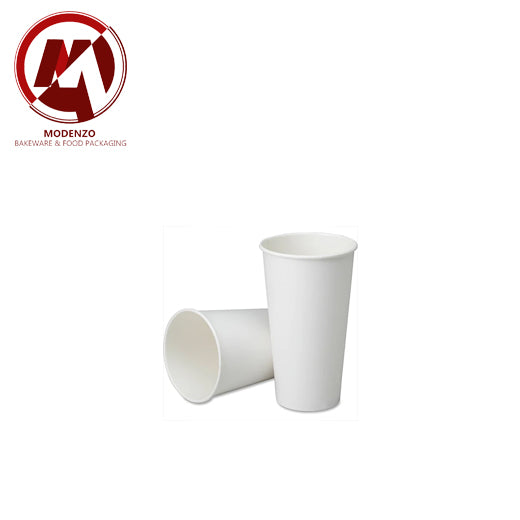 16oz Cold Beverage Cup + Strawless Lid- Paper 1,000 pcs/ctn
