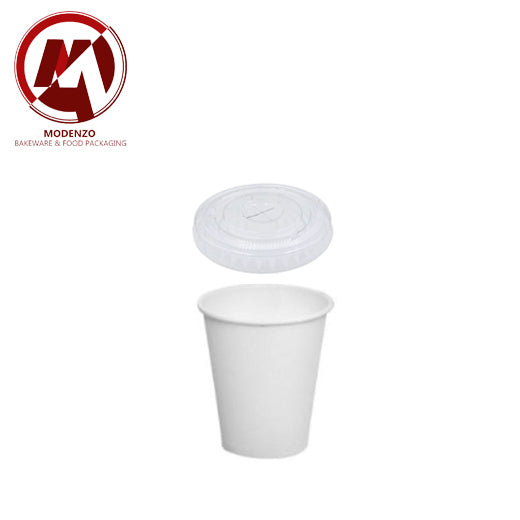 16oz Cold Beverage Cup + Flat Lid- Paper 1,000 pcs/ctn