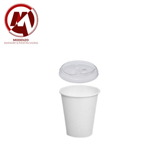 12oz Cold Beverage Cup + Strawless Lid- Paper 1,000 pcs/ctn