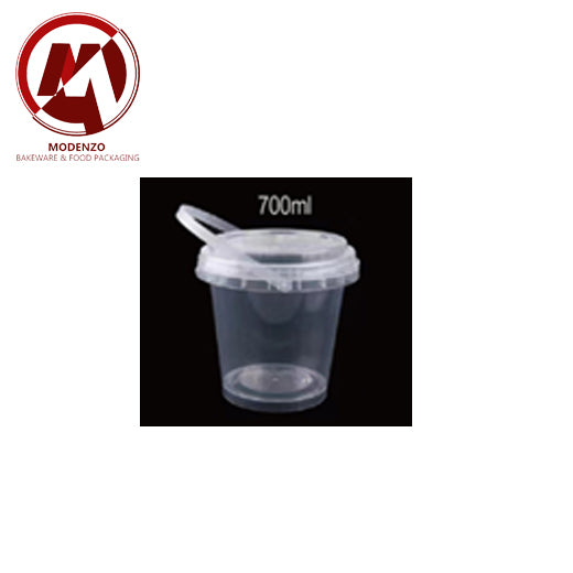 PP Container w/ LID & Handle 700ML 300pcs/CTN