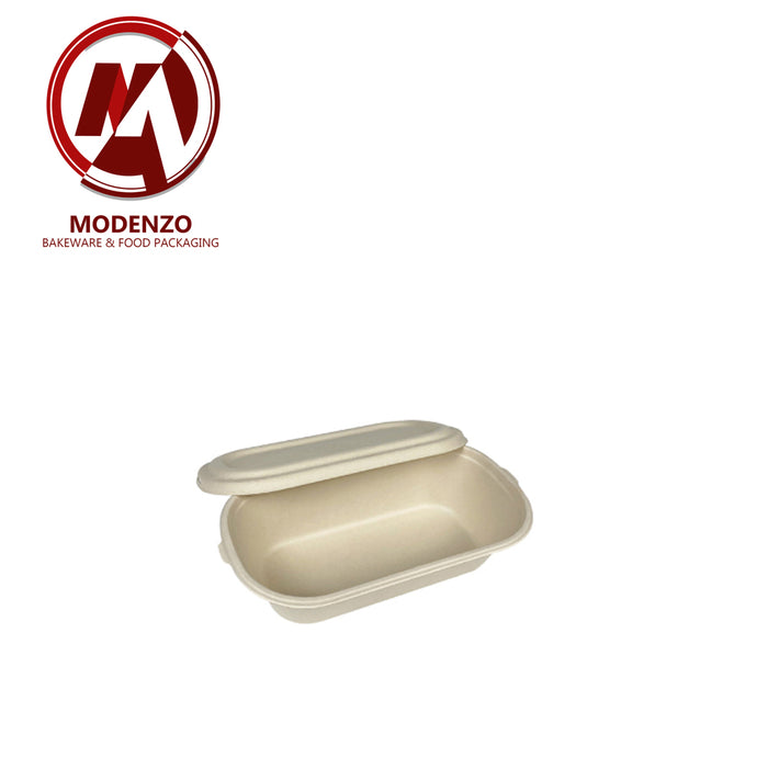 1000ml Food Container +Bagasse Lid  (500pcs/ctn)