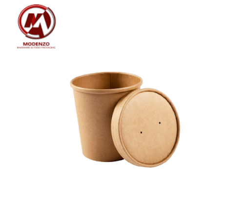 16oz. for Soup/Ice Cream Tub + Lid Kraft - 1000pcs/ctn