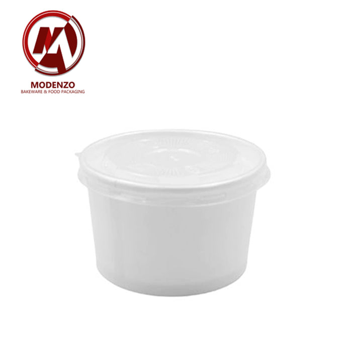 Paper Food Containers + Lid Soup Cups 24oz 2000 pcs/ctn