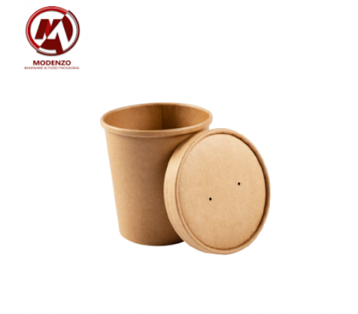 26oz. for Soup/Ice Cream Tub + Lid Kraft - 1000pcs/ctn