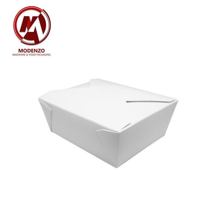 Fold-To-Go - White Box#8(48oz) 300pcs/ctn