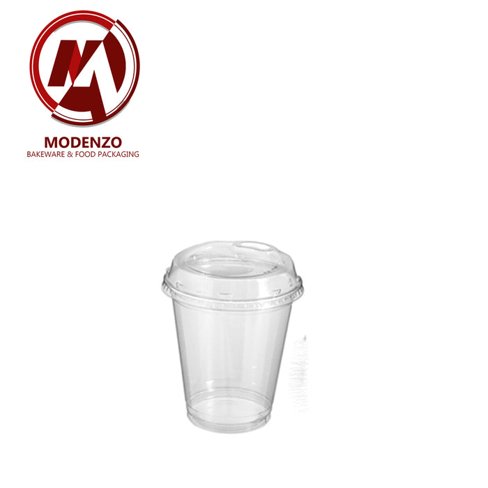 16oz PET Cup + Strawless Lid for 1,000 pcs/ctn