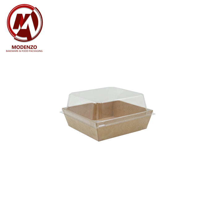 Sushi Box Kraft #4 + Lid - 1,000 pcs/ctn