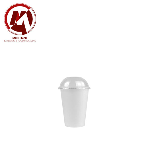 16oz Cold Beverage Cup + Dome Lid- Paper 1,000 pcs/ctn