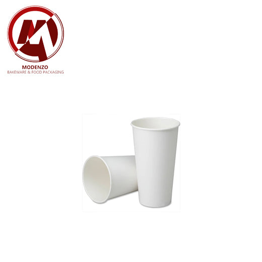 12oz Cold Beverage Cup + Flat Lid- Paper 1,000 pcs/ctn