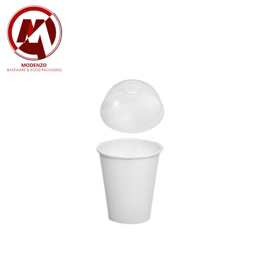 12oz Cold Beverage Cup + Dome Lid- Paper 1,000 pcs/ctn