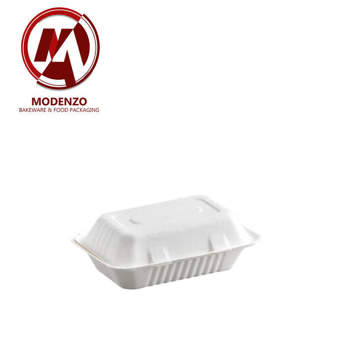 9*6*3" Pulp Clamshell Food Container