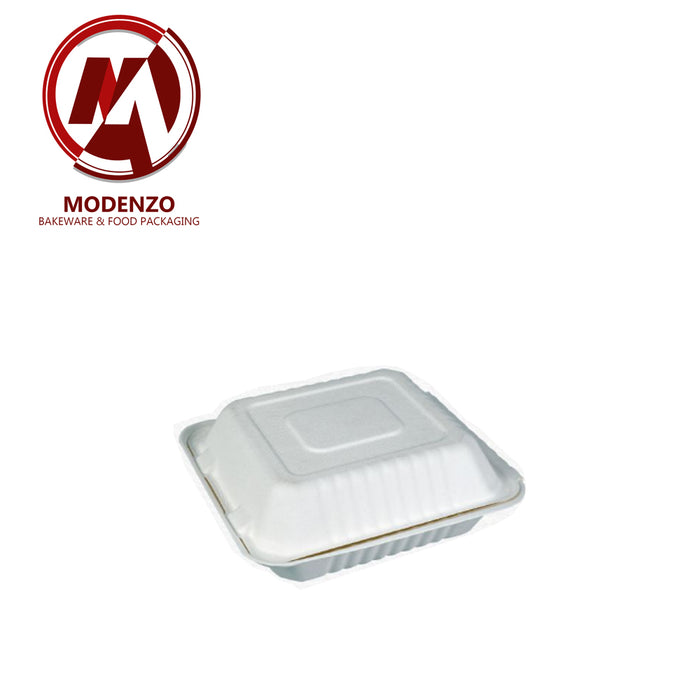 9inch Square Clamshell  (1200ml)  (200pcs/ctn)