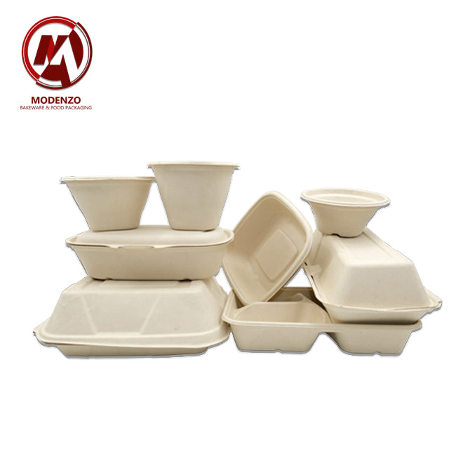 24oz Pulp Round Bowl - 300pcs/ctn