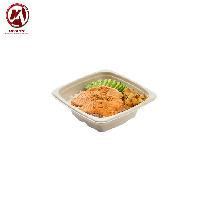 16oz Pulp Square Bowl 300 pcs/ctn