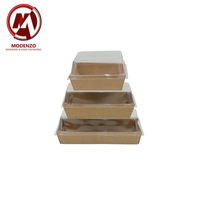 Sushi Box Kraft #3 + Lid - 1,000 pcs/ctn